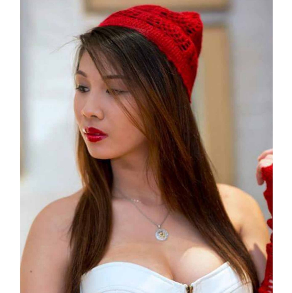 "VALENTINE" ALPACA BEANIE & FINGER-FREE MITTENS